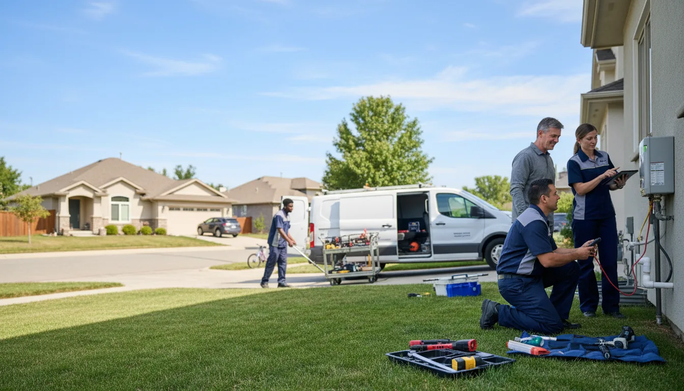 Tankless water heater service in Six Lakes, MI